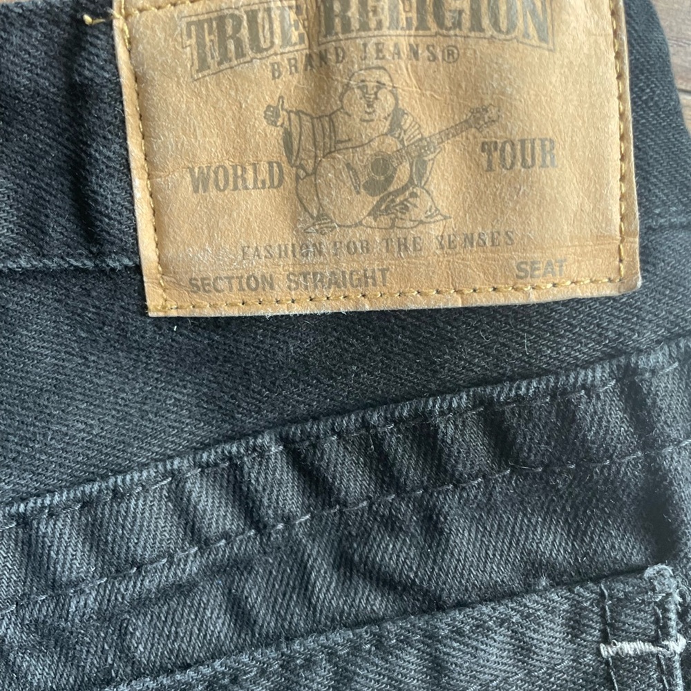 True Religion Kids Charcoal Denim Jeans - Picture 6 of 8